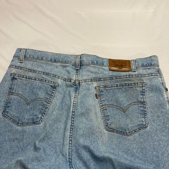 Levi Strauss VTG Relaxed Fit Wrinkle Free 540 Denim Jeans Size 42 X 30 - Picture 10 of 11